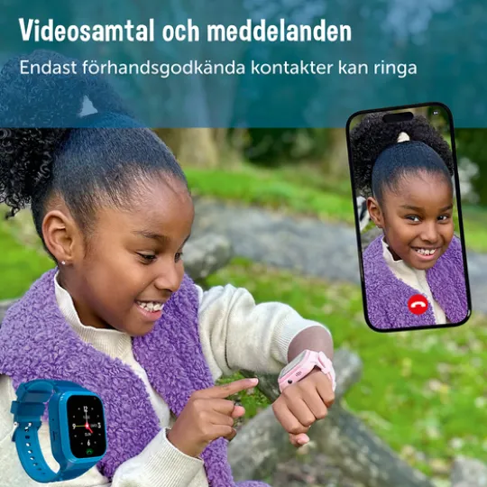 Zazu Smartwatch 4G för barn Blå