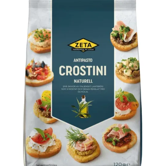 Zeta Crostini Naturella 120 g