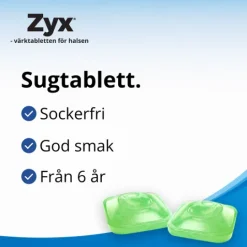 Zyx Mint 3 mg 20 sugtabletter